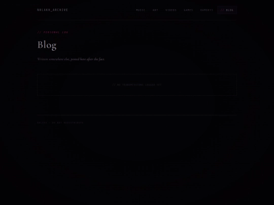 blog screenshot
