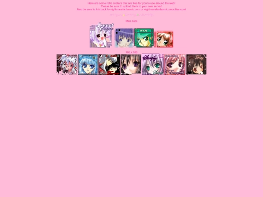 avatars screenshot