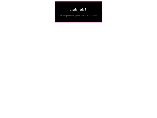 not_found screenshot
