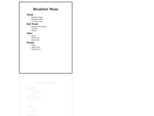 documents/beautification/Restaurant-Menu screenshot