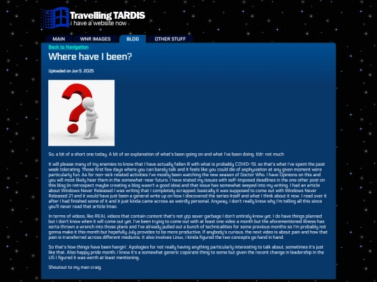 blog/where screenshot