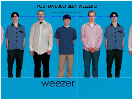 weezer screenshot