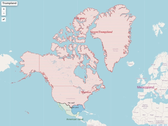 map of Trumpland screenshot