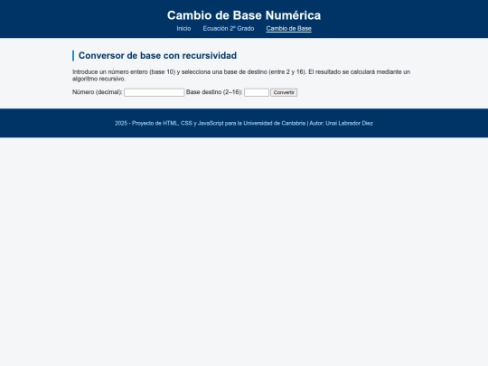 cambio_base screenshot