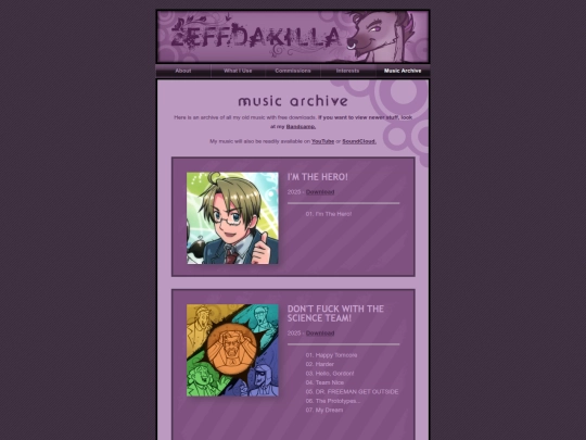 musicarchive screenshot