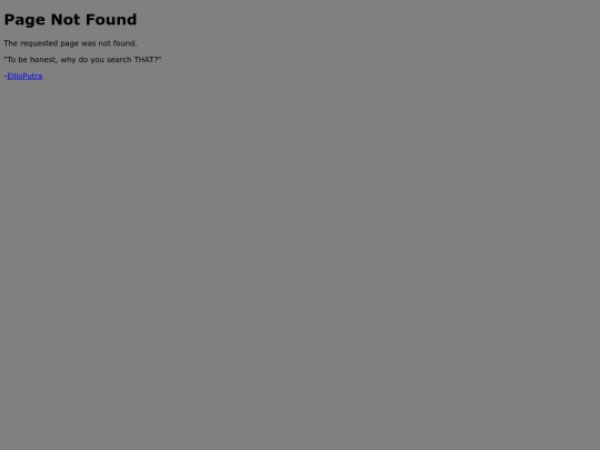 not_found screenshot