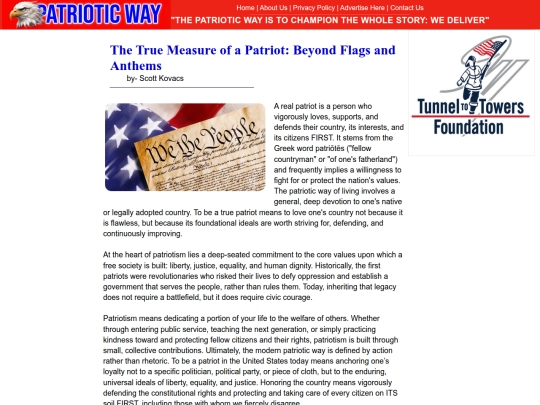 truepatriot screenshot