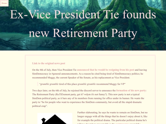 article/retierement screenshot