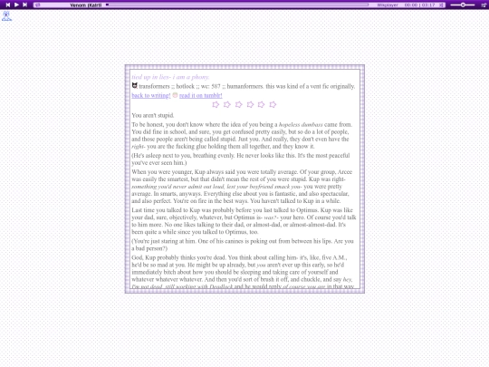 fanfics/phony screenshot