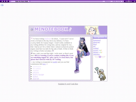 writing screenshot