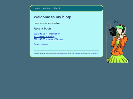 vocaloid screenshot