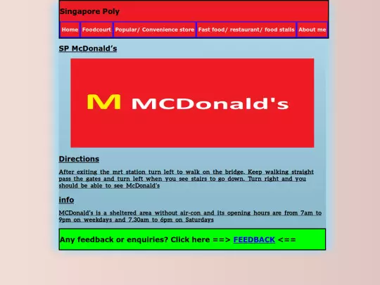 sp_mcDonald screenshot