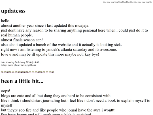 blog screenshot