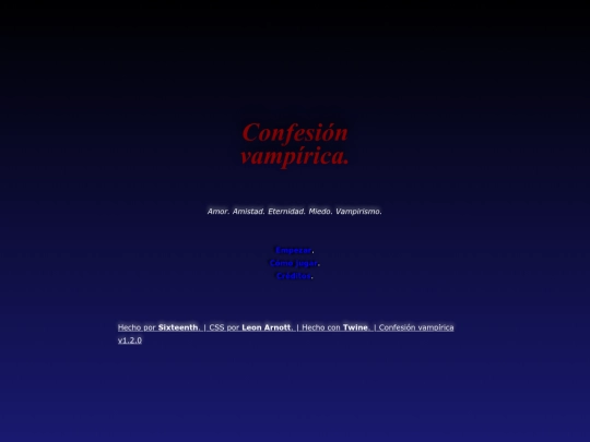 es/juegos/confesionvampirica screenshot