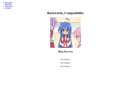 blogpostlist screenshot