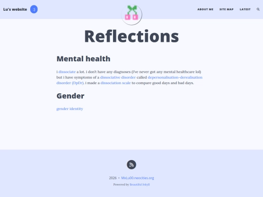 nav/reflections screenshot