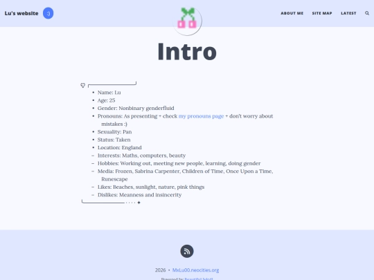 pages/about-me/intro screenshot