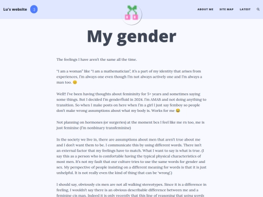 pages/about-me/my-gender screenshot