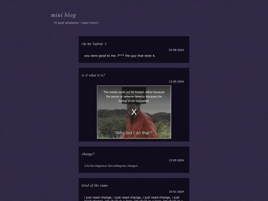 blog screenshot