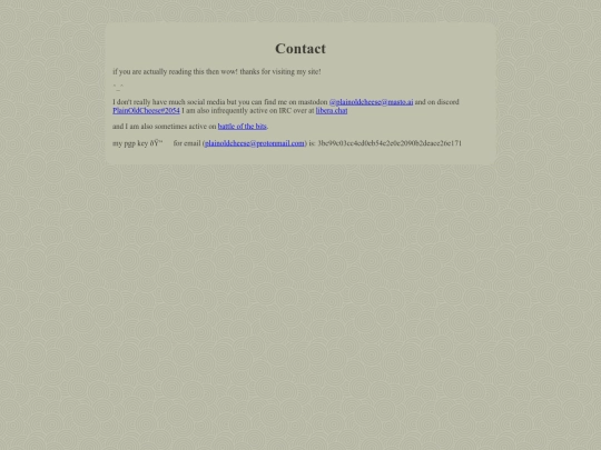 contact screenshot