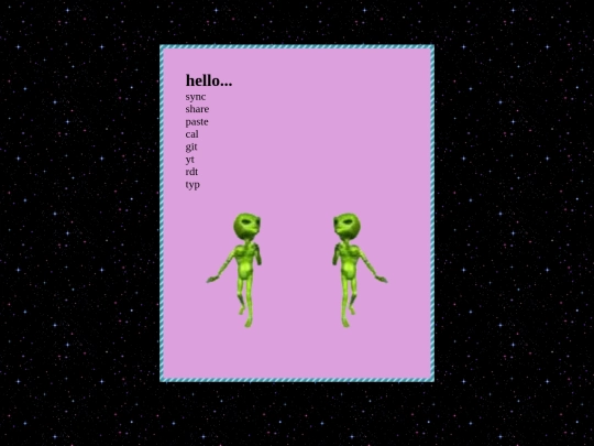 startpages/90s-startpage screenshot