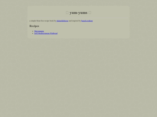 yum-yums screenshot