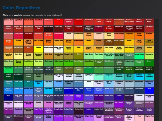 ColorRepo screenshot