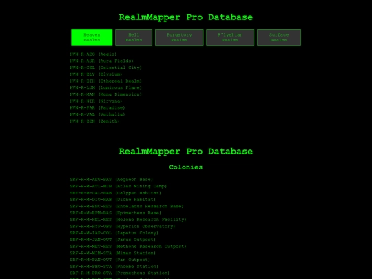 RealmMapper screenshot