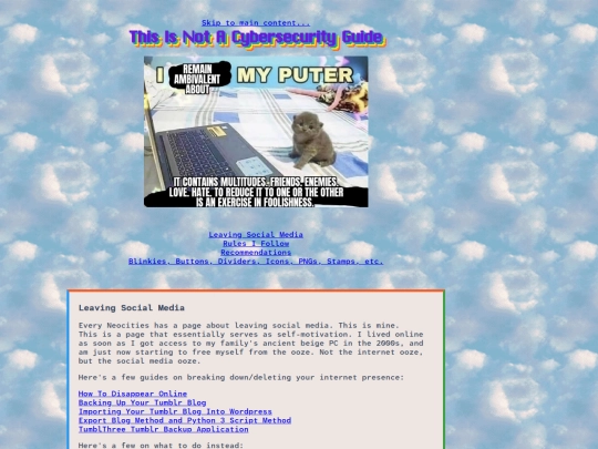 internetsafety screenshot