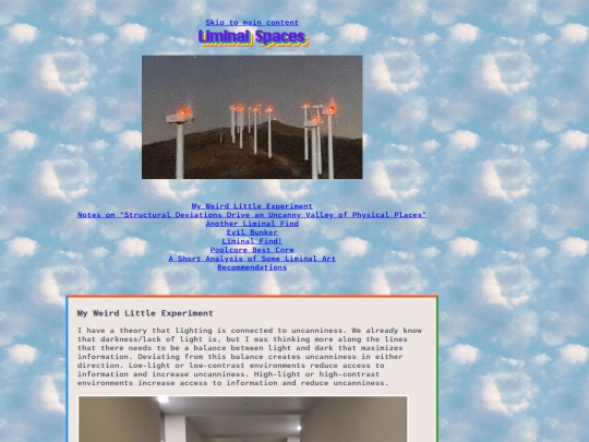 liminalspaces screenshot