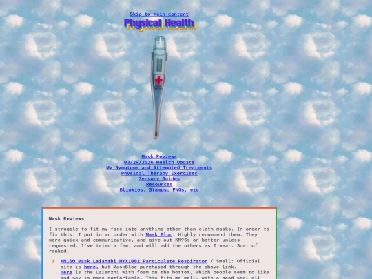 physicalhealth screenshot