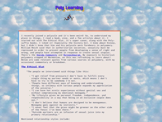polylearning screenshot