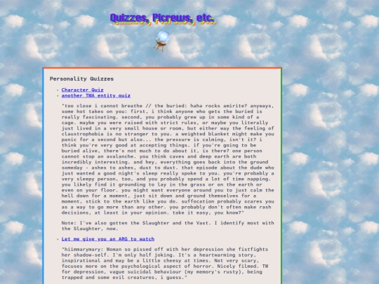 quizzesandpicrews screenshot