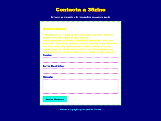 contacto screenshot