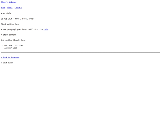 baseTemplate screenshot