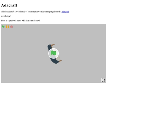 adacraft screenshot
