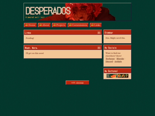 links screenshot