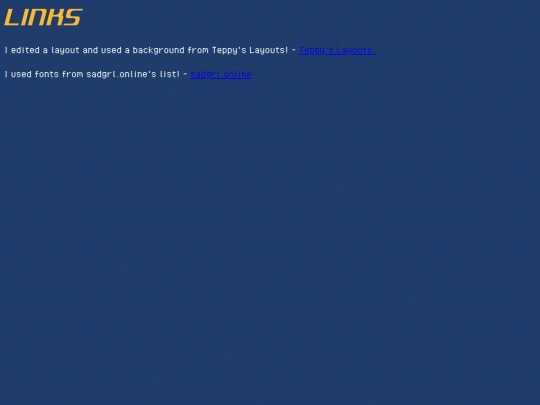links screenshot