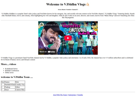 VJsidhu Vlog screenshot