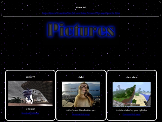 pictures screenshot