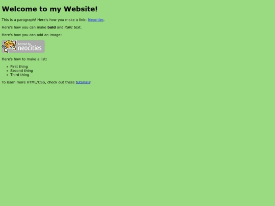 index screenshot