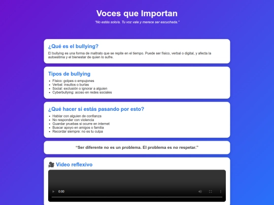 pagina screenshot