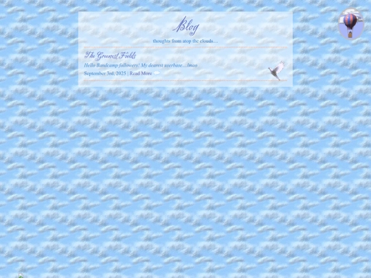 blog screenshot