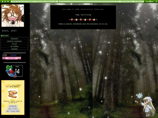 writing screenshot