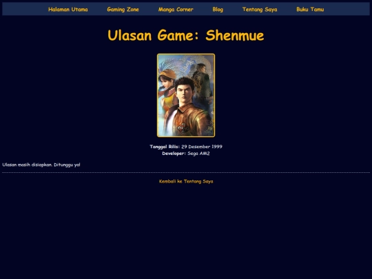 shenmue screenshot