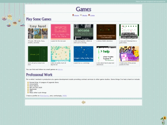 games screenshot