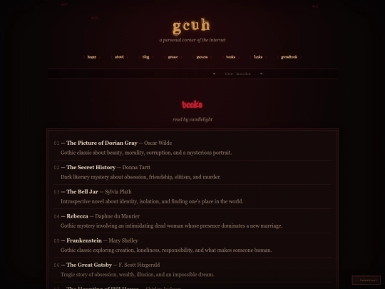 books screenshot