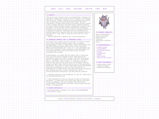 books/reviews/hungermakesmeamoderngirl screenshot