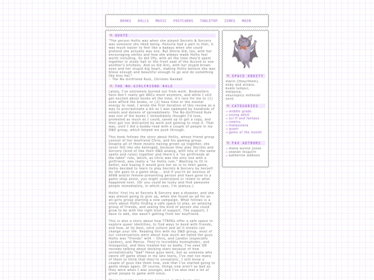 books/reviews/nogirlfriendrule screenshot