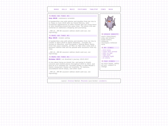 zines/marinotabi screenshot